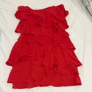 BCBGMAXAZRIA RED DRESS